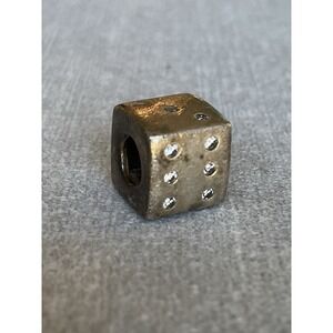 Pandora ALE 925 Sterling Silver Dice Charm Bead Lucky Dice